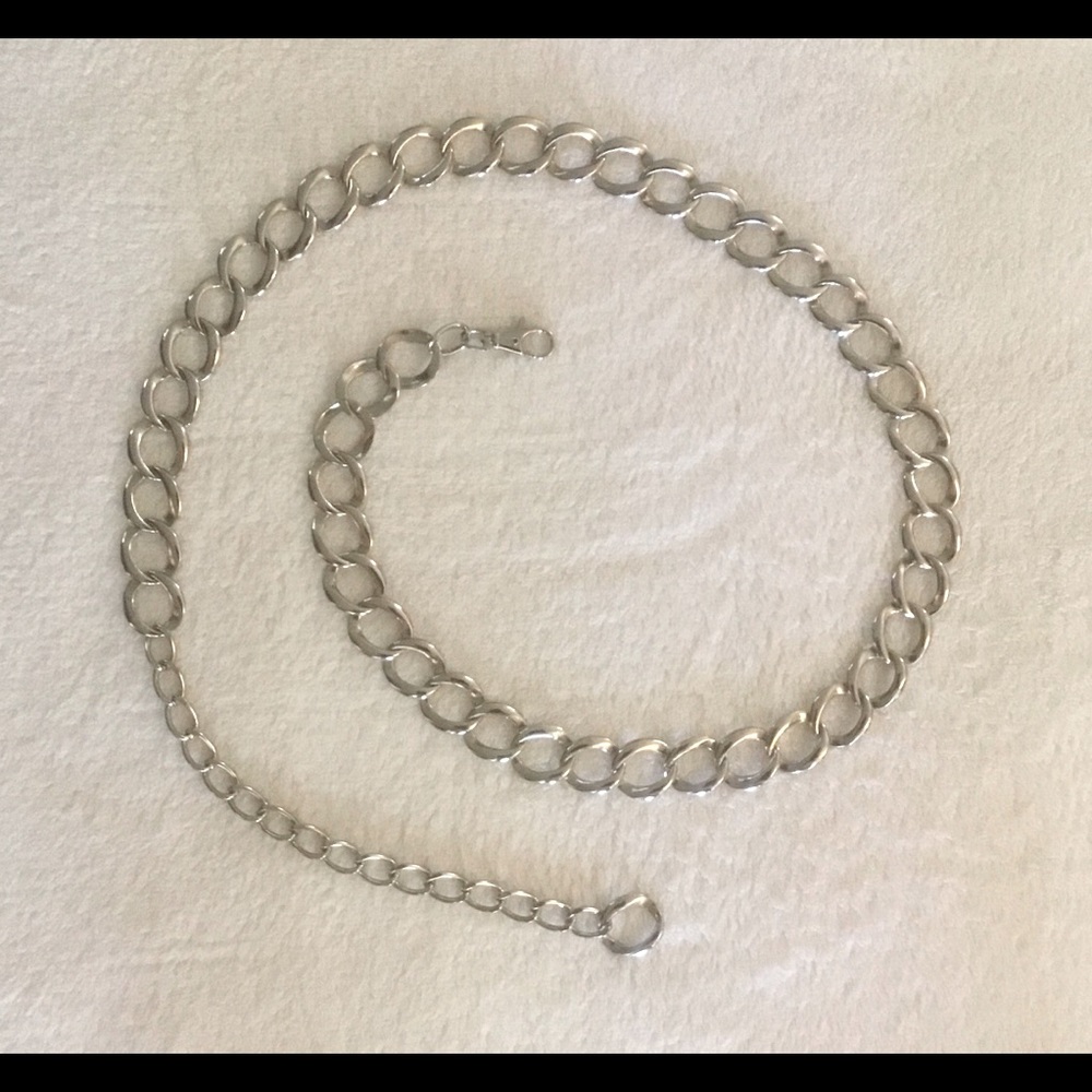Silver Chain Belt